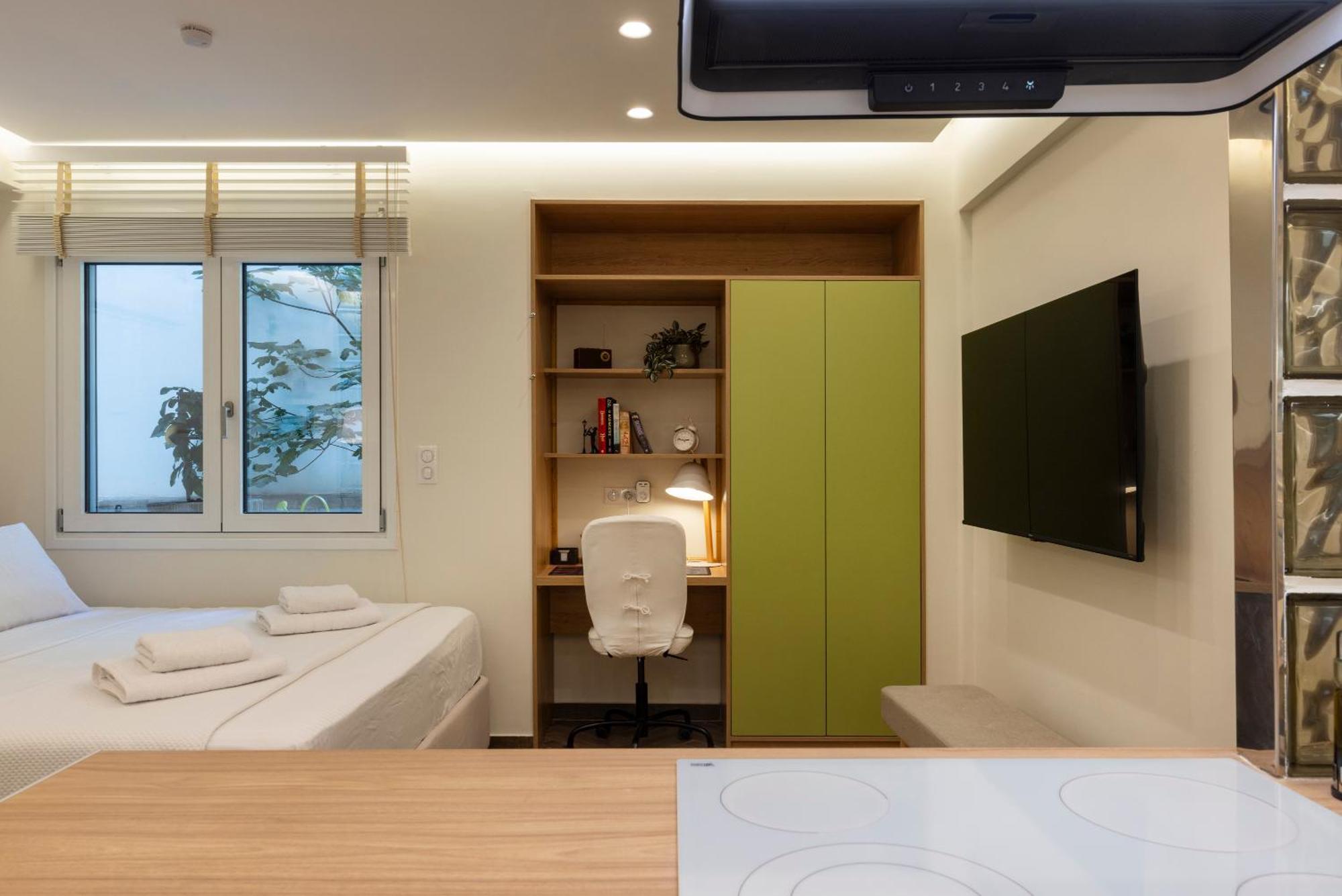 Studio Flat 21 At Evangelismos Metro Stn Athen Eksteriør billede
